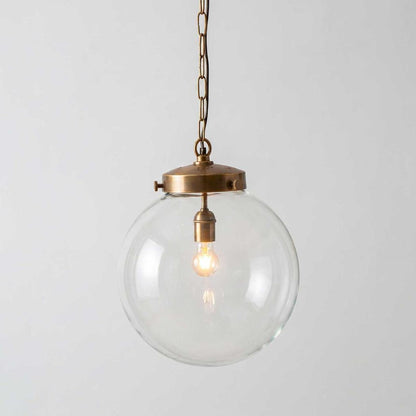 Celeste Ceiling Pendant Large Antique Brass