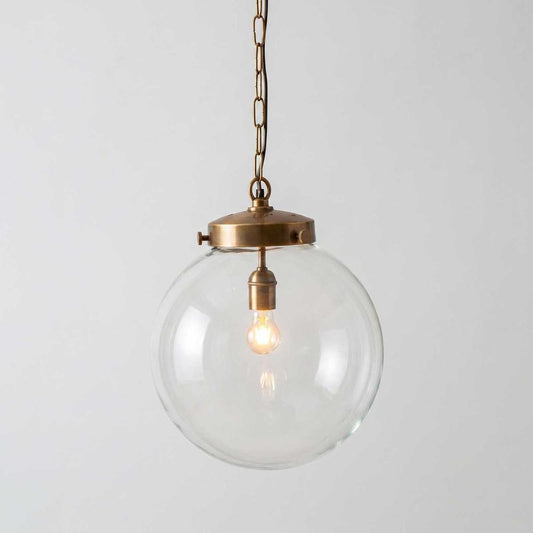 Celeste Ceiling Pendant Large Antique Brass