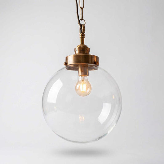 Celeste Ceiling Pendant Medium Antique Brass