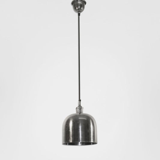 Delta Dome Ceiling Pendant Medium Antique Silver