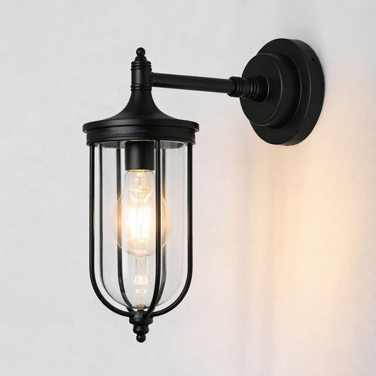 Noosa Outdoor Wall Light Black