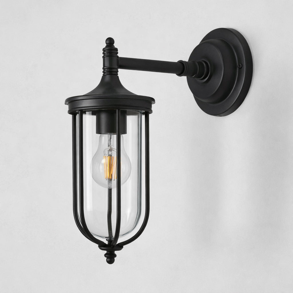 Noosa Outdoor Wall Light Black