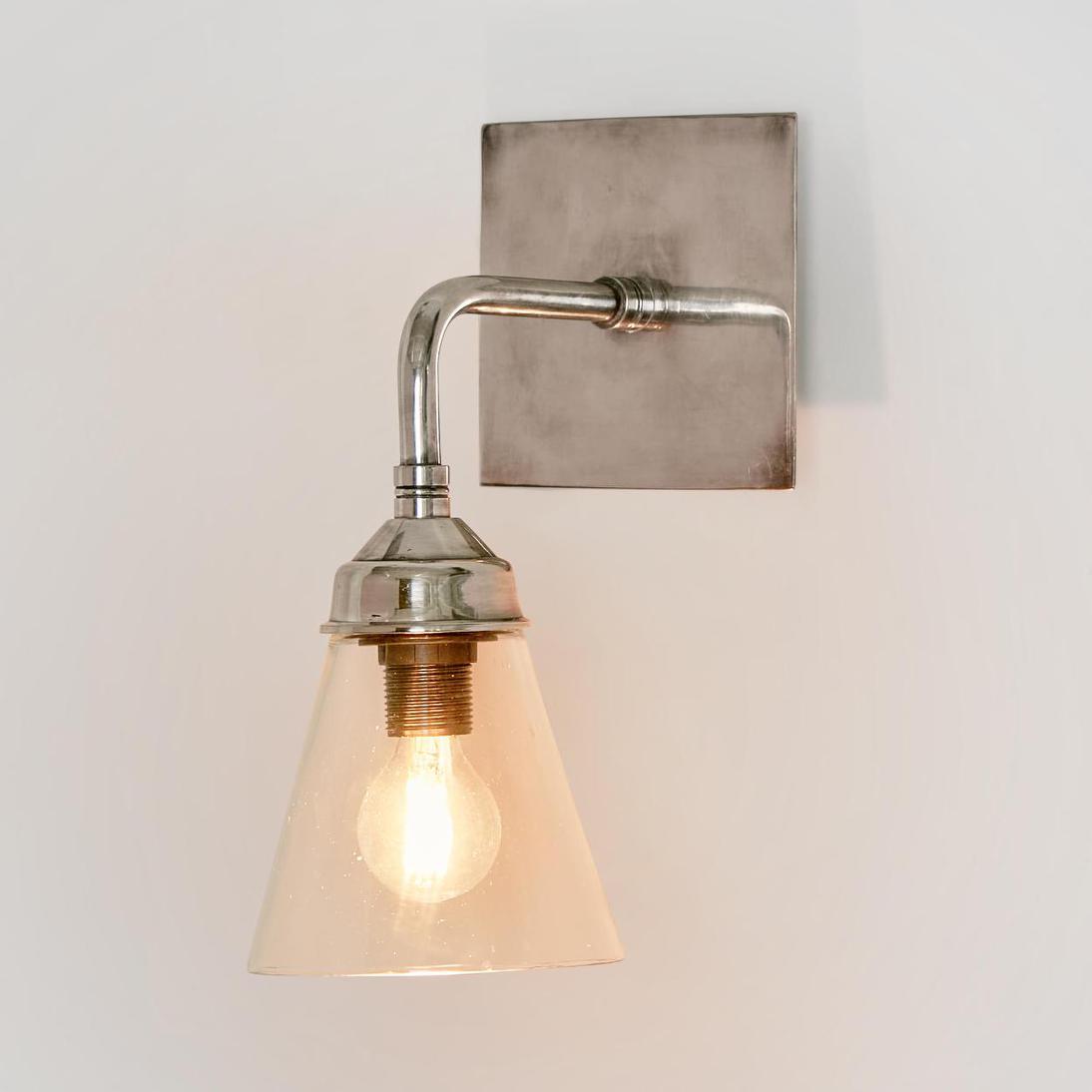 Light Basel Basel Wall Light Silver – Florabelle Living