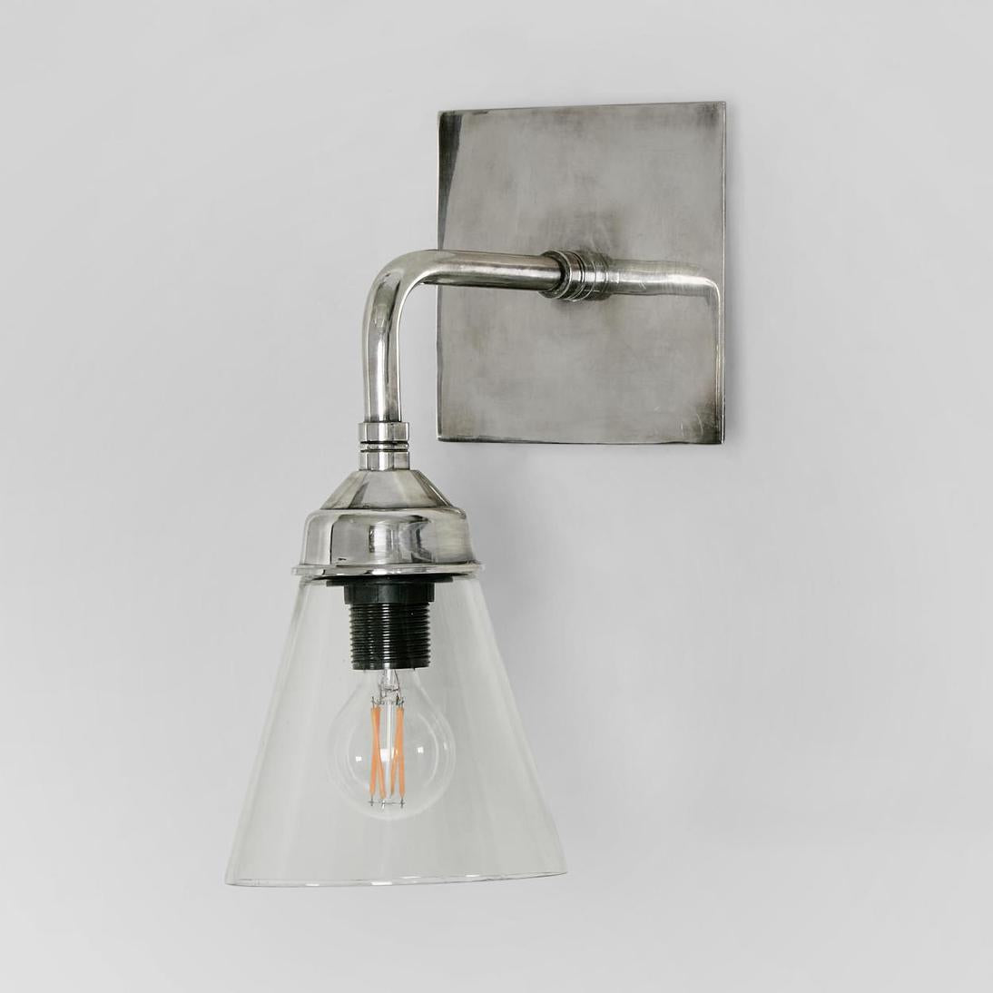 Light Basel Basel Wall Light Silver – Florabelle Living