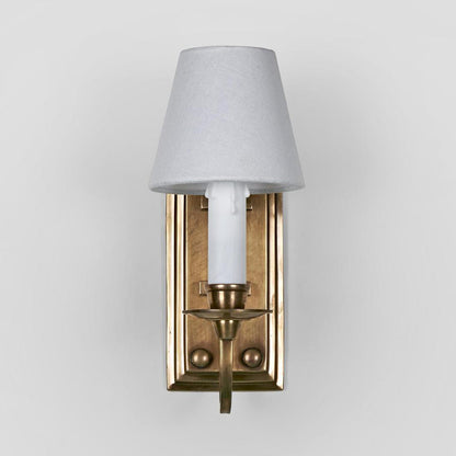 East Borne Wall Light Base Antique Brass