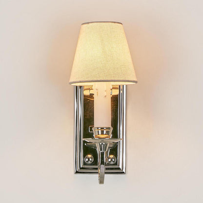 East Borne Wall Light Nickel