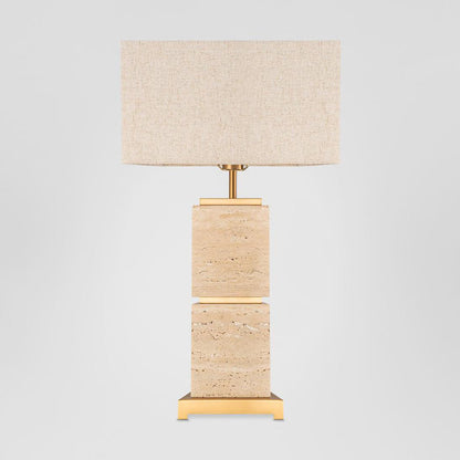 Ashley Travatine Table Lamp with shade