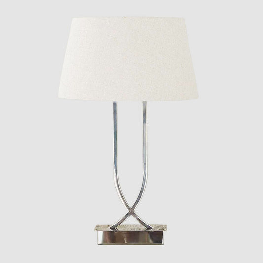 Southern Cross Table Lamp Base Shiny Nickel- Base Only
