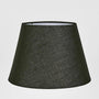 Linen Taper Lamp Shade XS Black