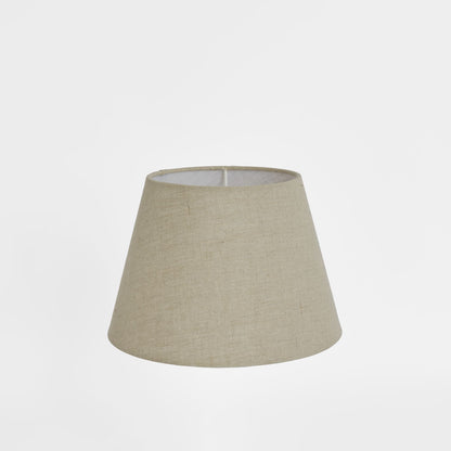 Linen Taper Lamp Shade XS Dark Natural