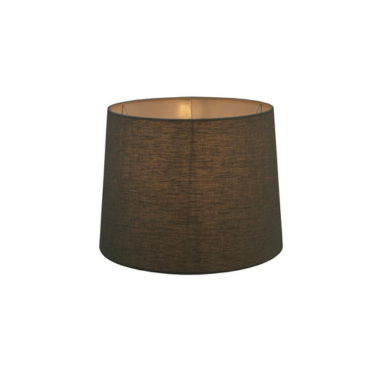 Linen Drum Lamp Shade XS Dark Natural