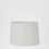 Linen Drum Lamp Shade Small Ivory