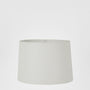Linen Drum Lamp Shade Small Ivory