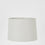Linen Drum Lamp Shade Medium Textured Ivory