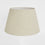 Linen Taper Lamp Shade Medium Light Natural