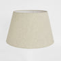 Linen Taper Lamp Shade Medium Light Natural
