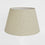 Linen Taper Lamp Shade Medium Dark Natural
