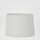Linen Drum Lamp Shade Large Ivory
