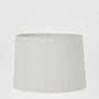 Linen Drum Lamp Shade Large Ivory