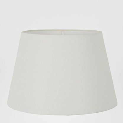 Linen Taper Lamp Shade XL Ivory