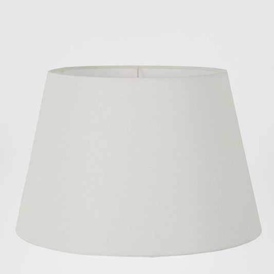 Linen Taper Lamp Shade XL Ivory