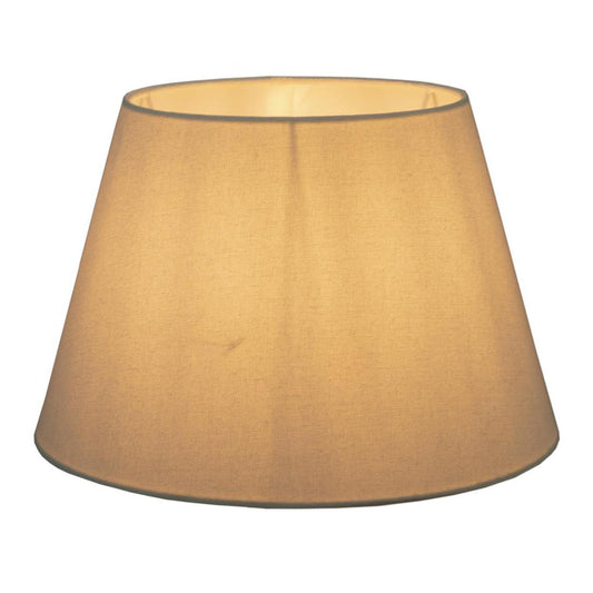 Linen Taper Lamp Shade XL Ivory