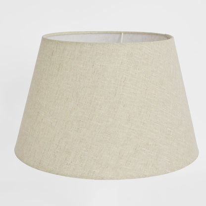 Linen Taper Lamp Shade XL Light Natural