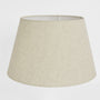 Linen Taper Lamp Shade XL Light Natural