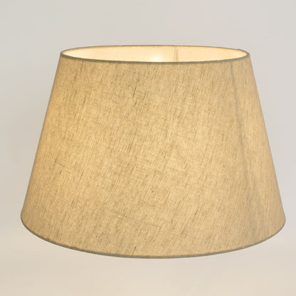 Linen Taper Lamp Shade XL Light Natural