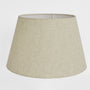 Linen Taper Lamp Shade XL Dark Natural
