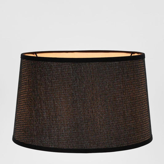 Paper Weave Taper Lamp Shade XL Black