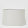 Linen Drum Lamp Shade XL Ivory