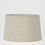 Linen Drum Lamp Shade XL Light Natural
