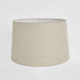 Linen Drum Lamp Shade XL Light Natural