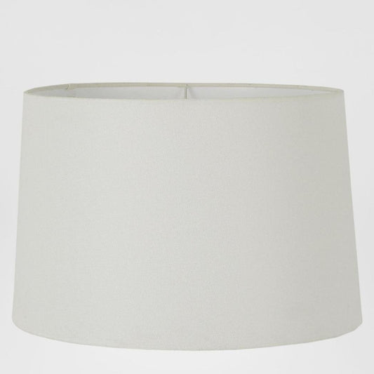 Linen Drum Lamp Shade XXL Ivory
