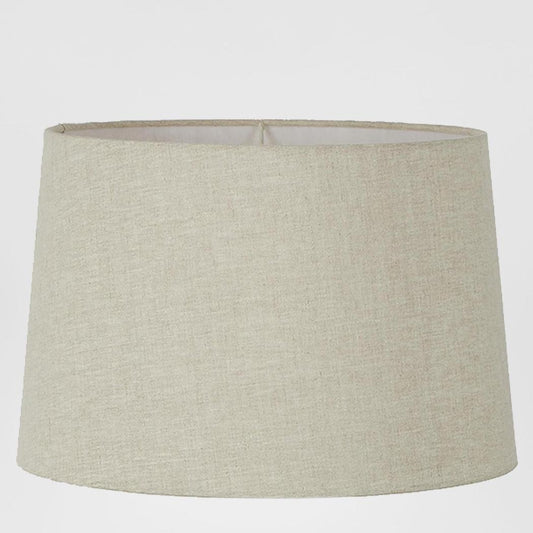 Linen Drum Lamp Shade XXL Light Natural