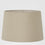Linen Drum Lamp Shade XXL Dark Natural Linen