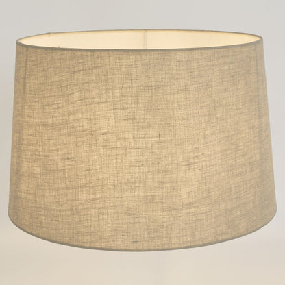 Linen Drum Lamp Shade XXXL Light Natural