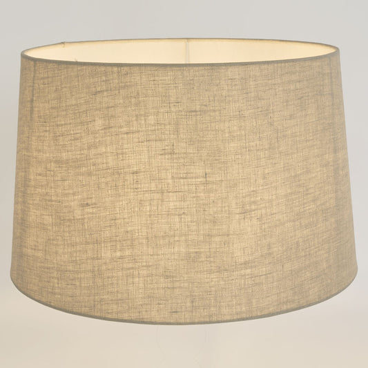 Linen Drum Lamp Shade XXXL Light Natural