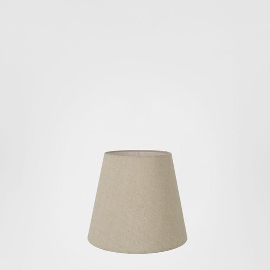 Linen Taper Lamp Shade XXXS Dark Natural