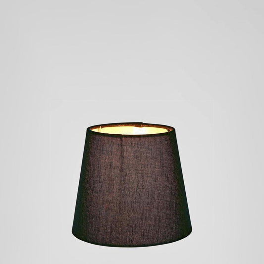 Linen Taper Lamp Shade XXS Black