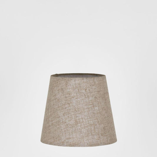 Linen Taper Lamp Shade XXS Dark Natural