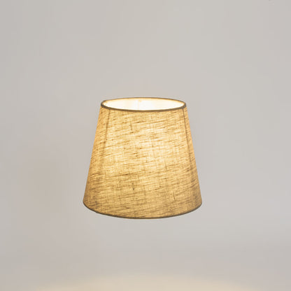 Linen Taper Lamp Shade XXS Dark Natural