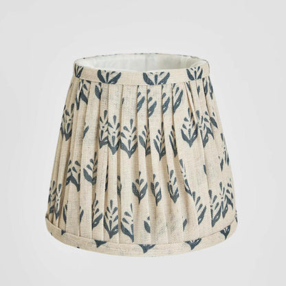 Viscose Linen Taper Lamp Shade XXS Blue