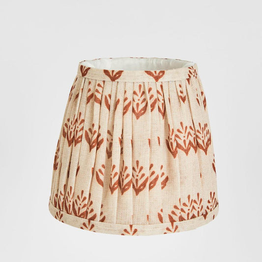 Viscose Linen Taper Lamp Shade XXS Red