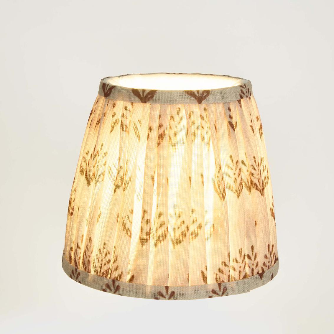 Viscose Linen Taper Lamp Shade XXS Red