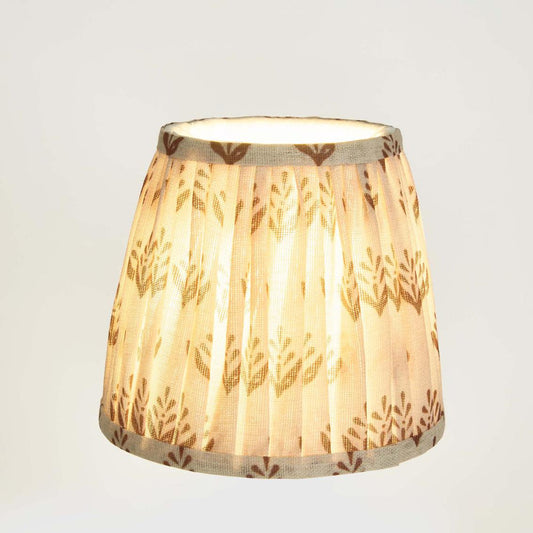 Viscose Linen Taper Lamp Shade XXS Red