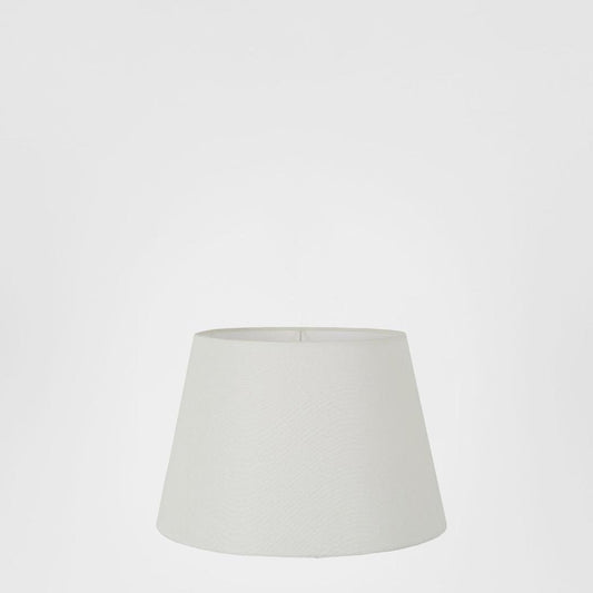 Linen Drum Lamp Shade XXS Textured Ivory