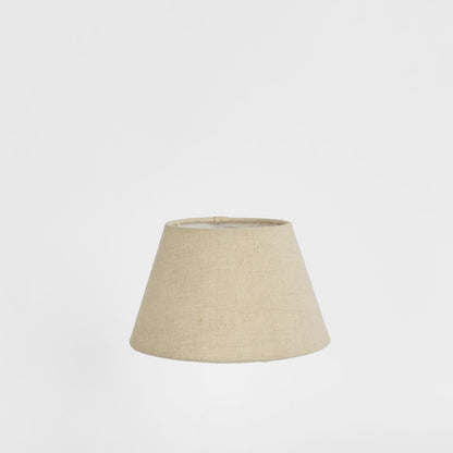 Linen Drum Lamp Shade XXS Dark Natural