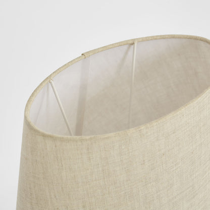 Linen Oval Lamp Shade XS Light Natural